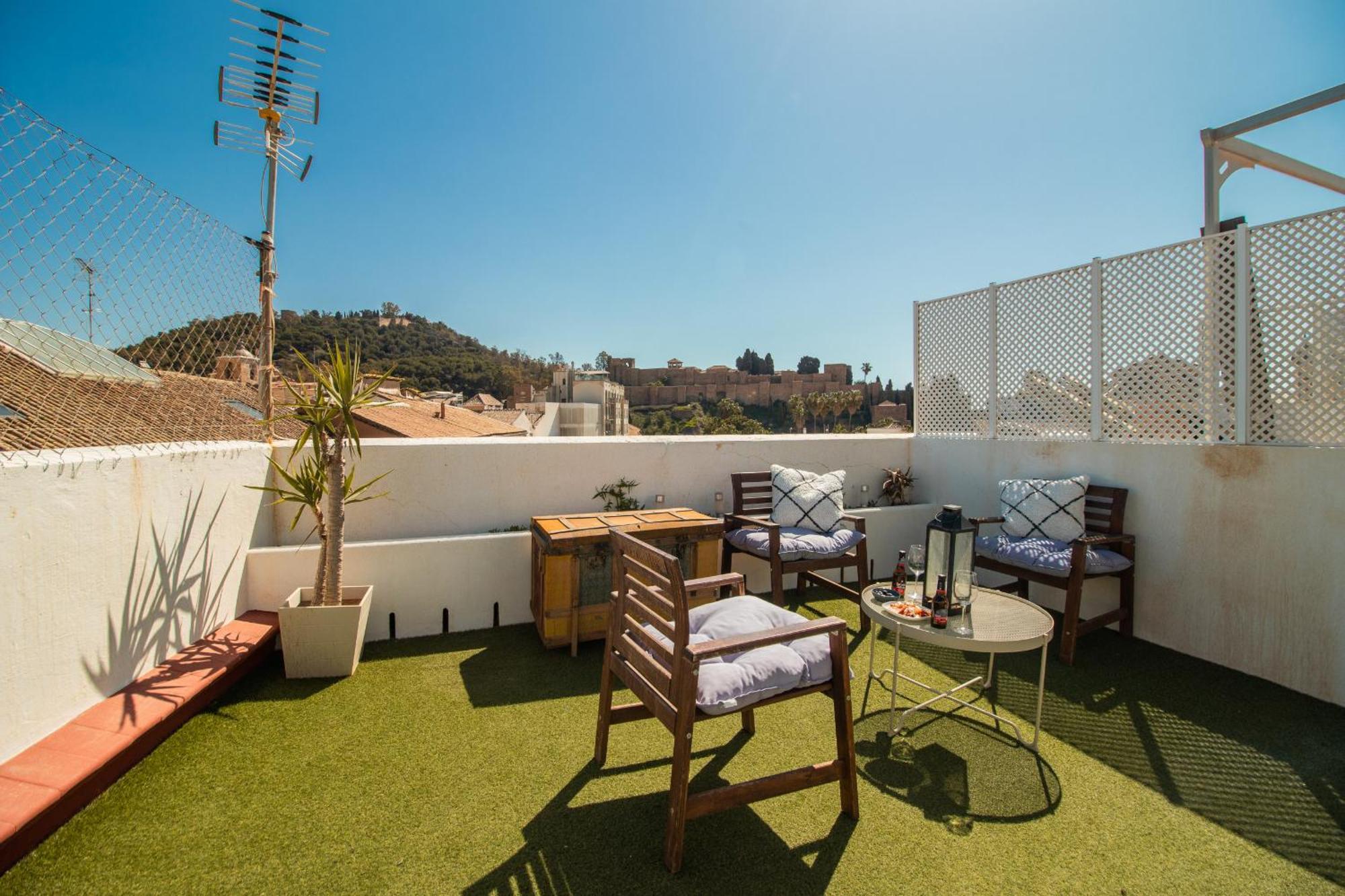 C89 - Luxurious Penthouse With Private Terrace Appartement Málaga Buitenkant foto