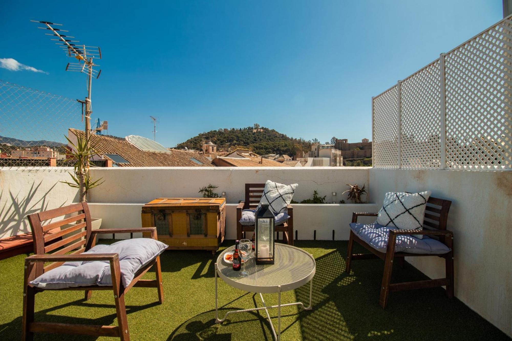 C89 - Luxurious Penthouse With Private Terrace Appartement Málaga Buitenkant foto