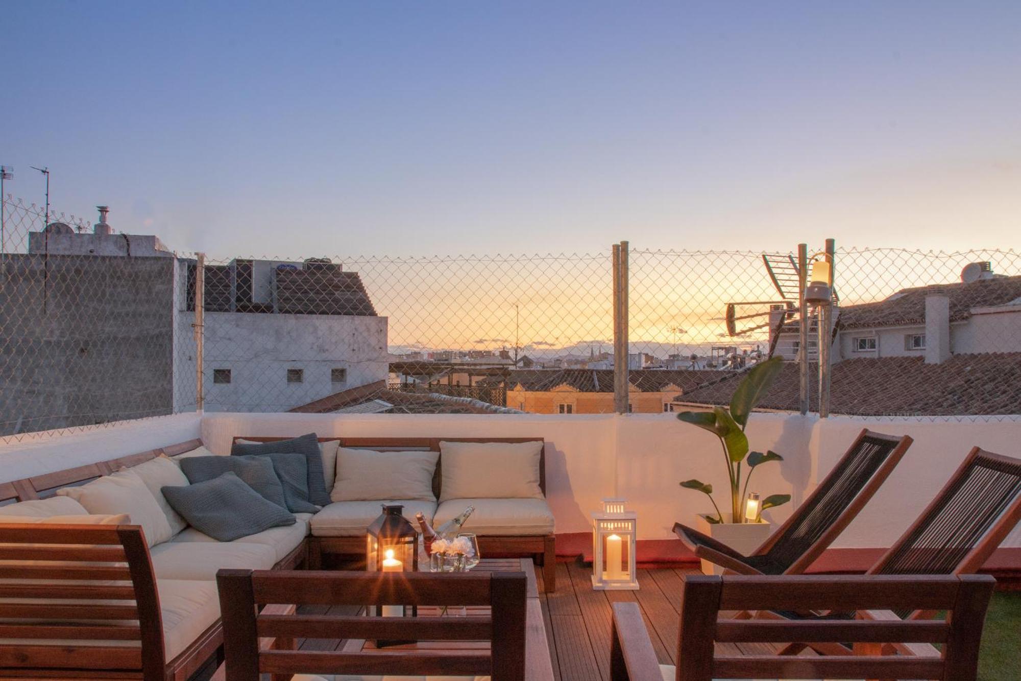 C89 - Luxurious Penthouse With Private Terrace Appartement Málaga Buitenkant foto